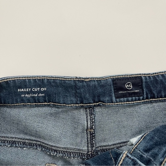 AG Adriano Goldschmied Hailey Cut-Off Ex-Boyfriend Denim Shorts - Picture 3 of 9